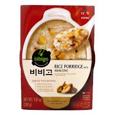 BIBIGO RICE PORRIDGE WITH ABALONE 280g