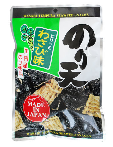 DAIKO FOODS noriten wasabi chips d'algues 40g