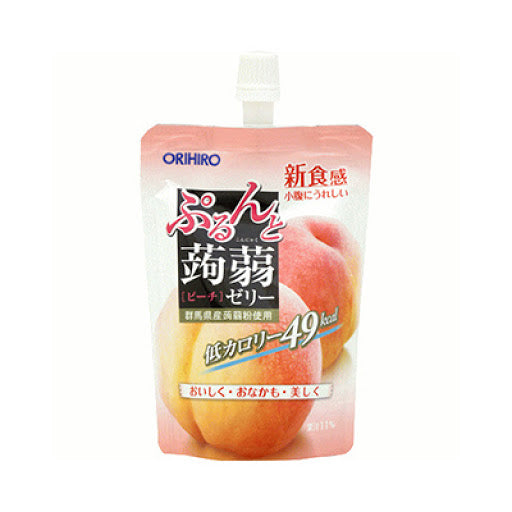 Orihiro Jelly Peach 6p 130g