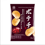 Chips De Pomme De Terre À La Saveur De Prune Marinée 100G [Koikeya]