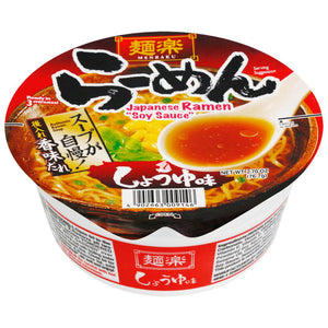Menraku Ramen Japonaise Saveur De Sauce soja En Bol Instantané 76.7g