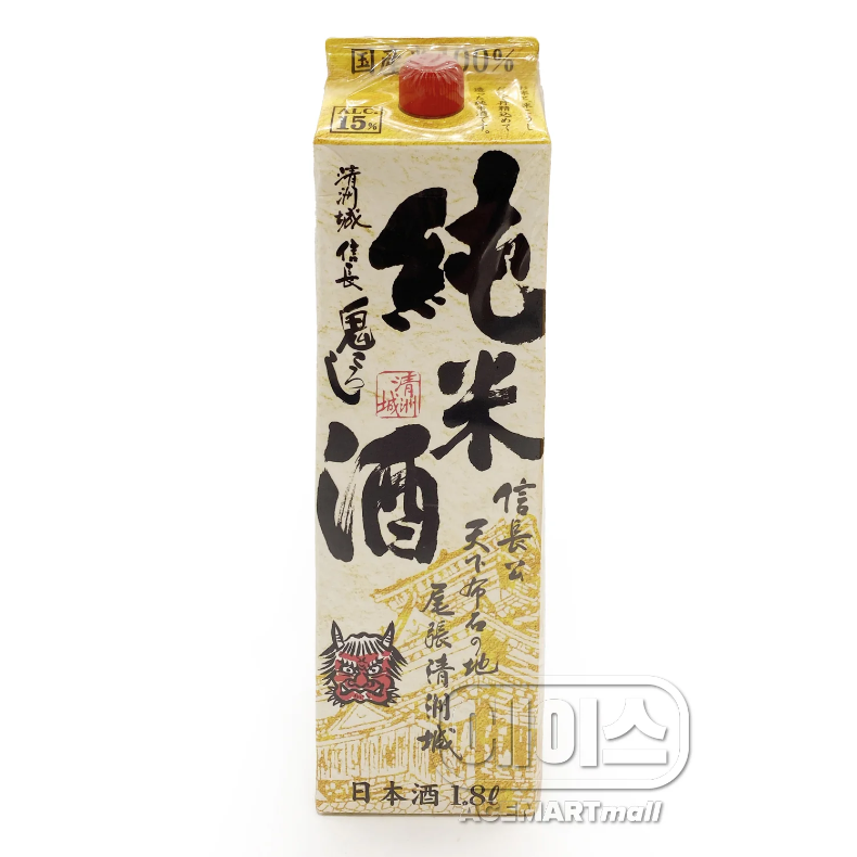 Onikoroshi Junmai Saké Pack 1.8L 15% [Kiyosu Sakura]