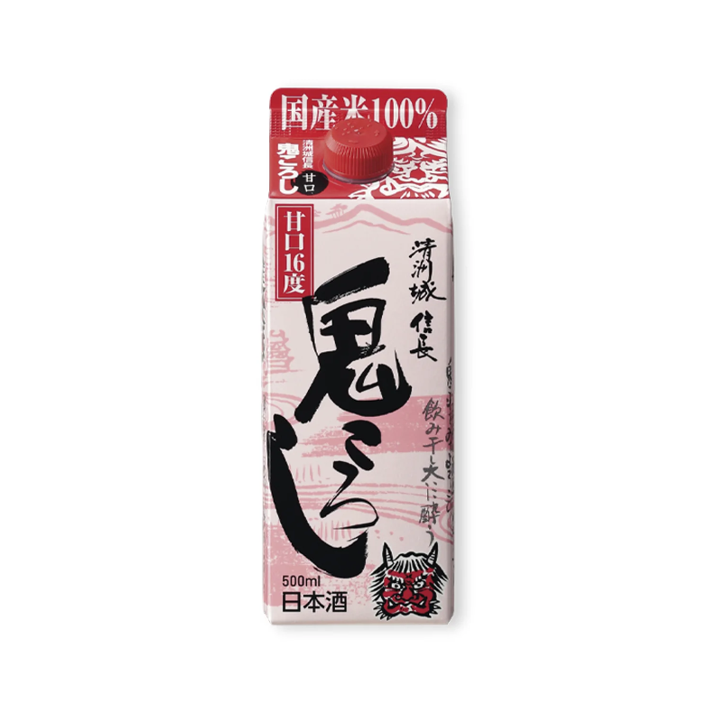 Onikoroshi Amakutchi Saké Pack 500ML 16% [Kiyosu Sakura]