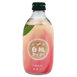 友桝飲料 豊潤白桃サイダー 300ml